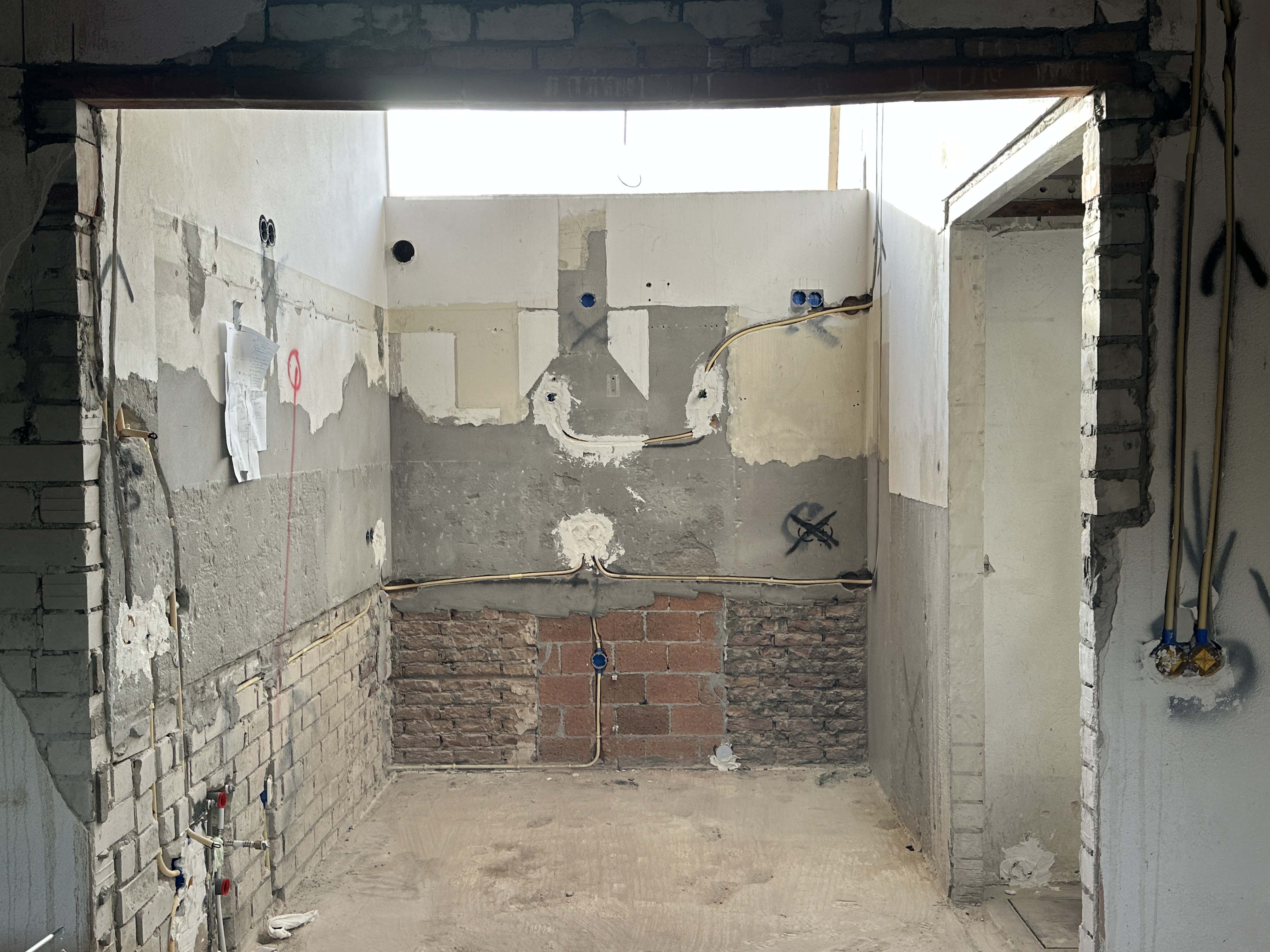 keuken voorbereidingen